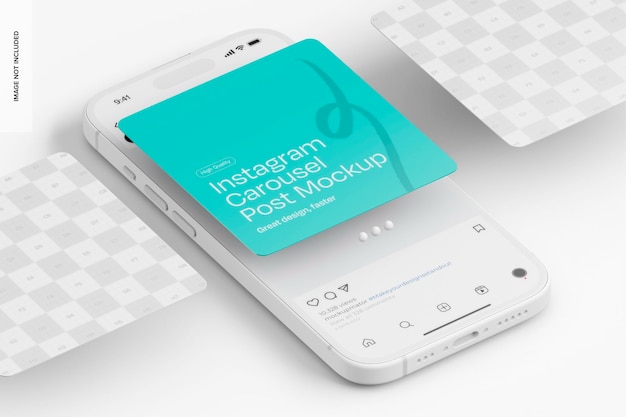 Instagram Carousel Post Mockup