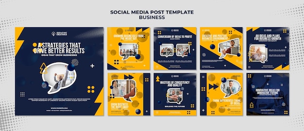 Instagram posts collection for business