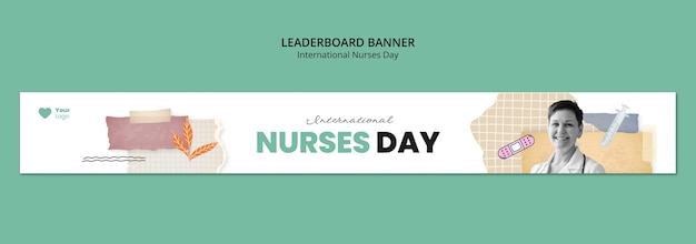 International nurses day template