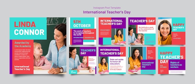 International teacher's day instagram post