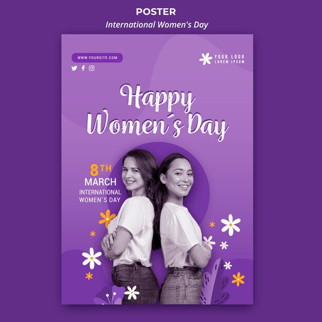 International women day poster