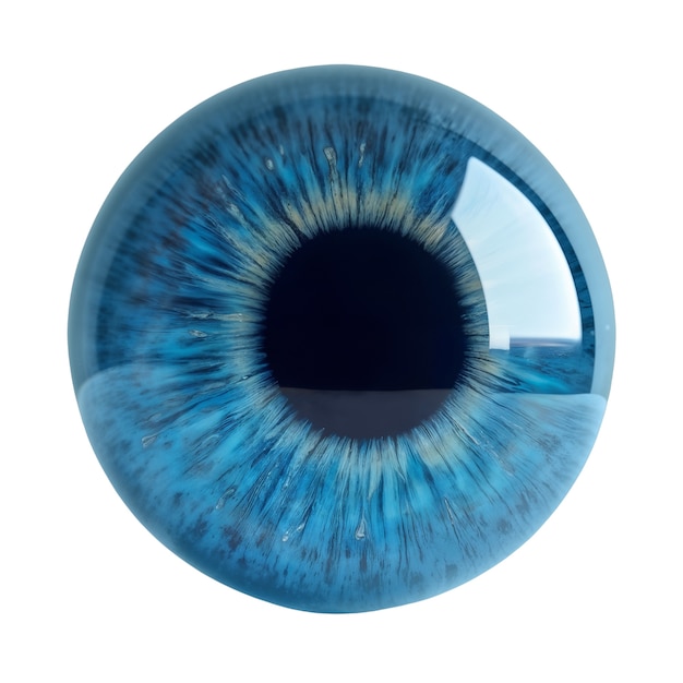 Free PSD iris of eye isolated