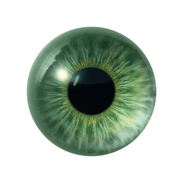 Free PSD iris of eye isolated