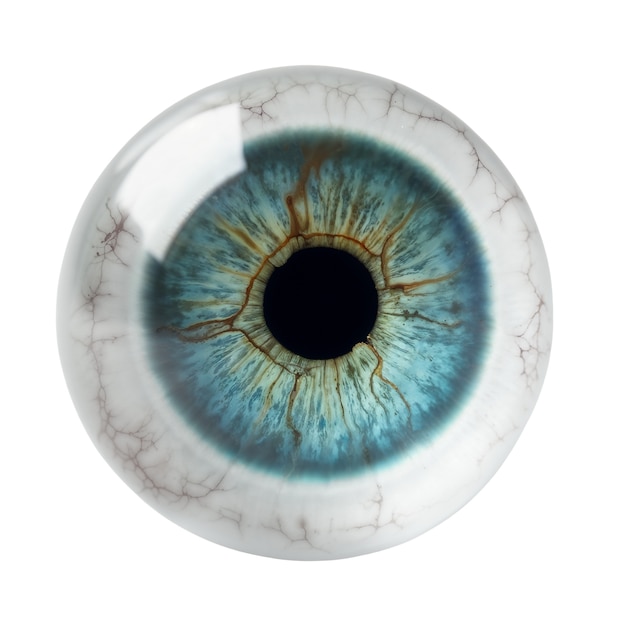 Free PSD iris of eye isolated