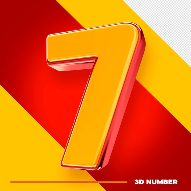 isolated 3d numbers for compositions number 7