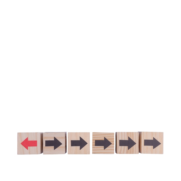 Free PSD isolated arrow pointing direction