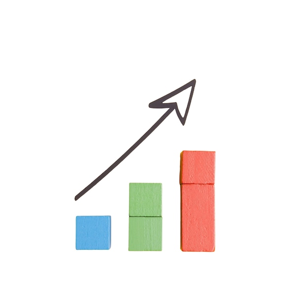 Isolated arrow pointing direction