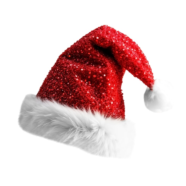 Free PSD isolated santa hat