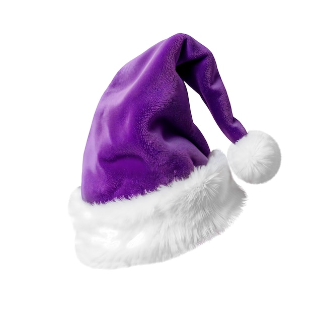 Free PSD isolated santa hat