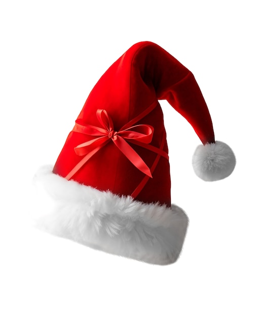 Free PSD isolated santa hat