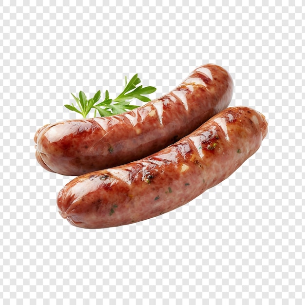 Free PSD italian sausage isolated on transparent background