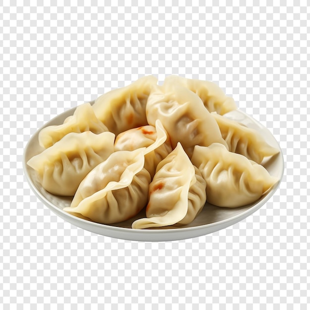 Free PSD jiaozi isolated on transparent background