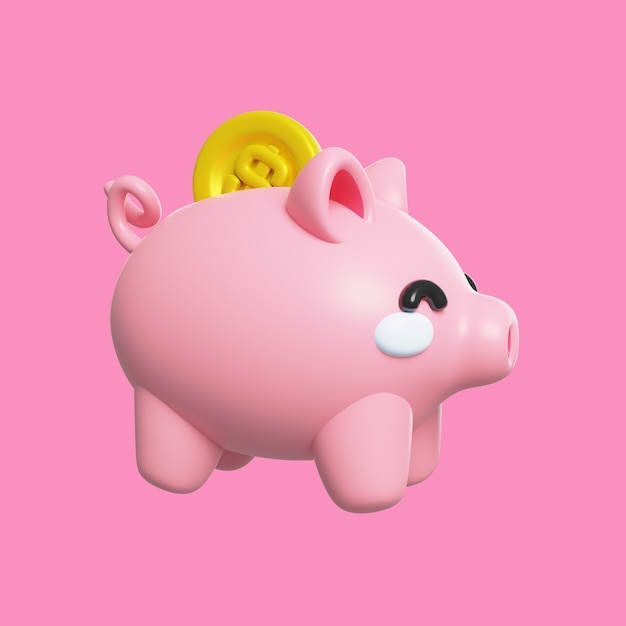 Free PSD kawaii 3d object icon