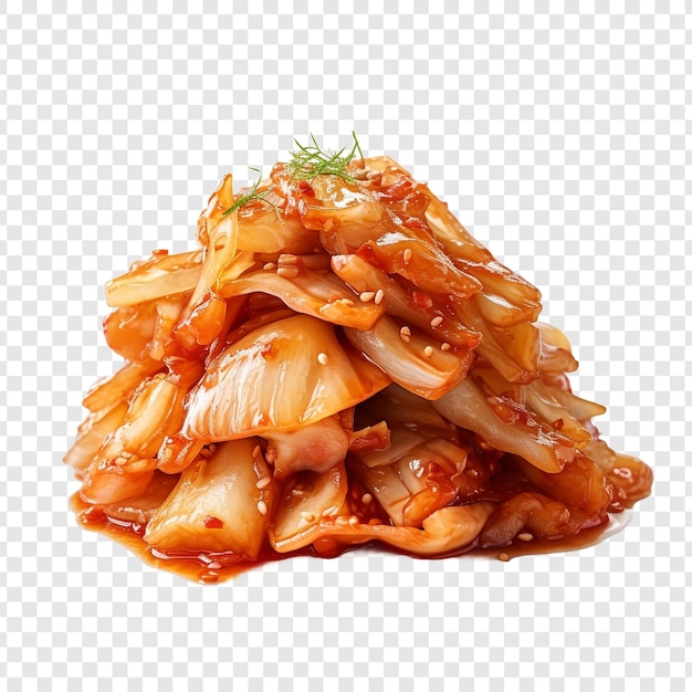 Free PSD kimchi isolated on transparent background