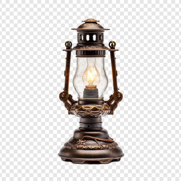 Free PSD lamp isolated on transparent background