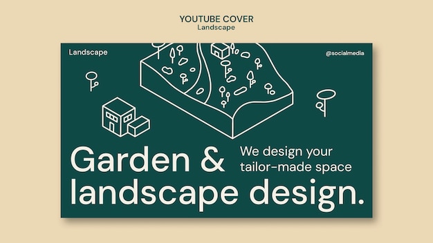 Landscaping template design