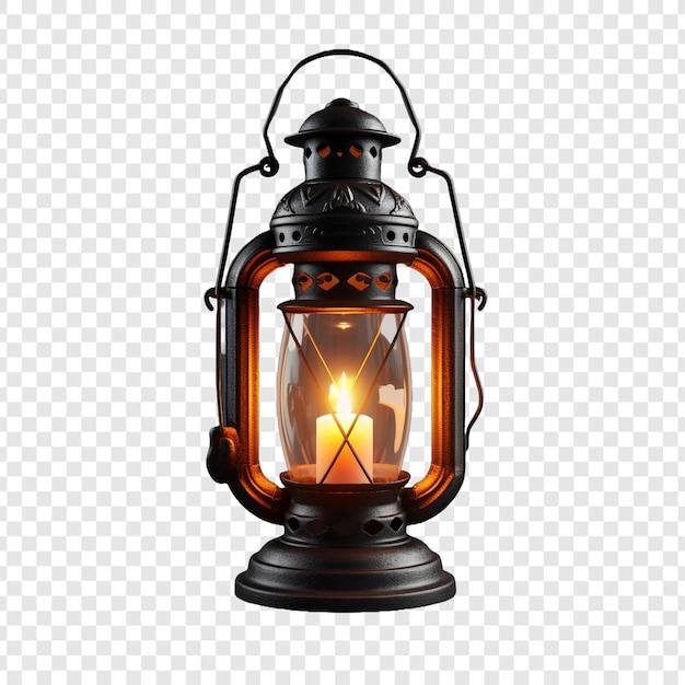 Free PSD lantern isolated on transparent background