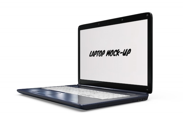 Laptop Mock-up Isolated