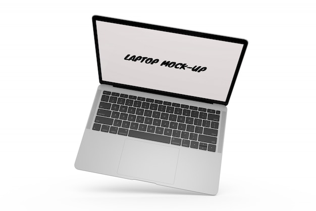 Laptop Mock-up Isolated