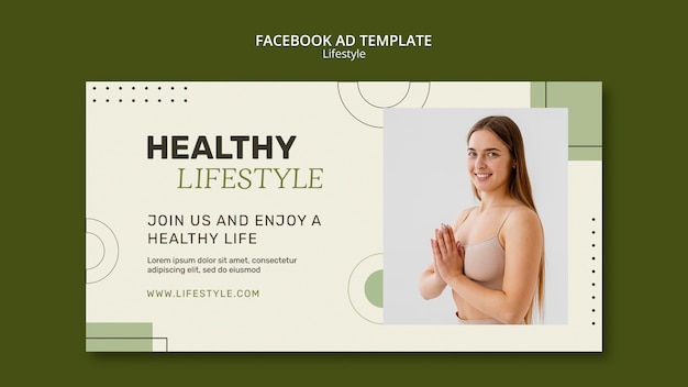 Free PSD lifestyle template design