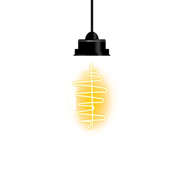 Free PSD light bulbs isolated