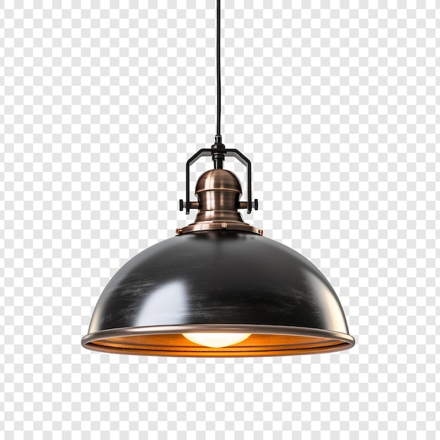 Free PSD light fixture isolated on transparent background