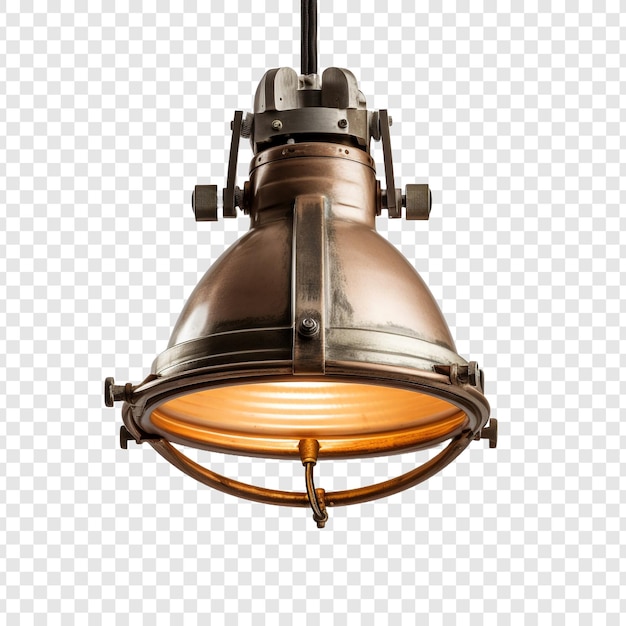 Free PSD light fixture isolated on transparent background