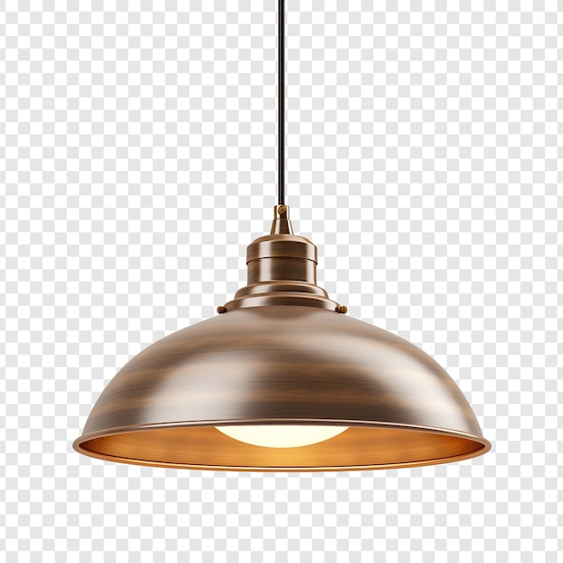 Free PSD light fixture isolated on transparent background