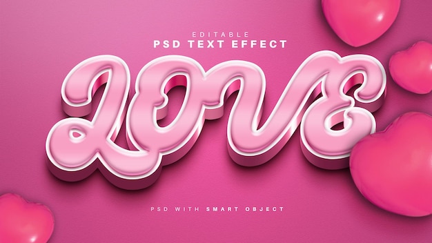 Love Text Effect