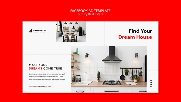 Free PSD luxury real estate template design
