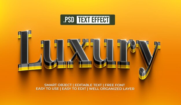 Luxury Text Style Effect