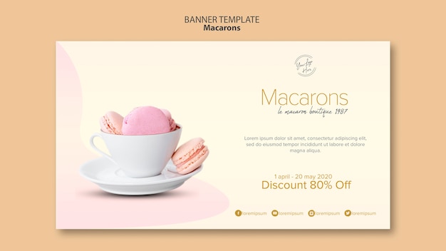 Macarons sale with discount