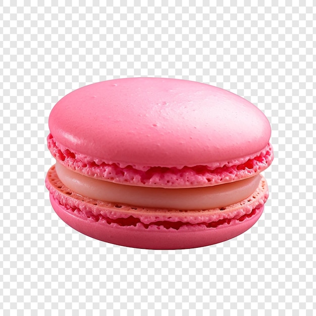 Free PSD macaroon isolated on transparent background