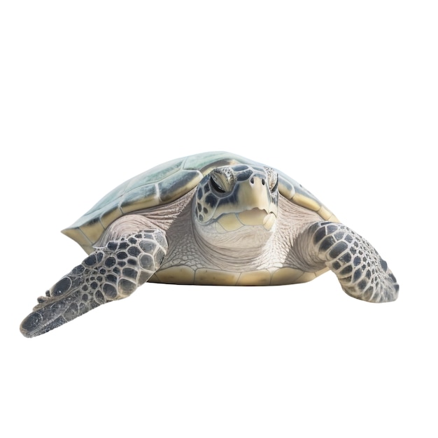 Free PSD marvelous turtle swimming