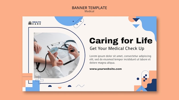 Medical banner template