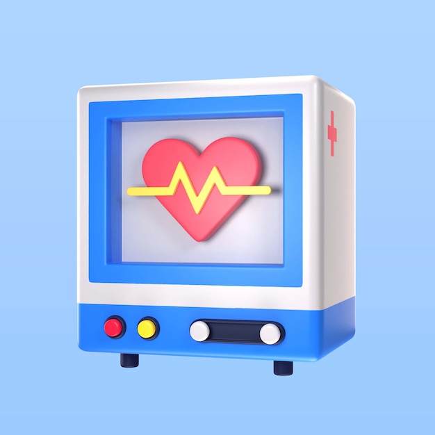 Free PSD medical heart rate monitor icon