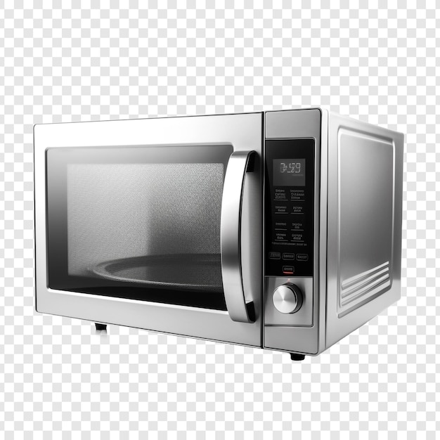 Free PSD microwave oven isolated on transparent background