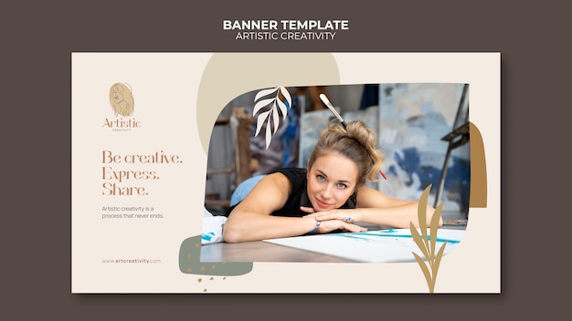 Minimalist creativity design template