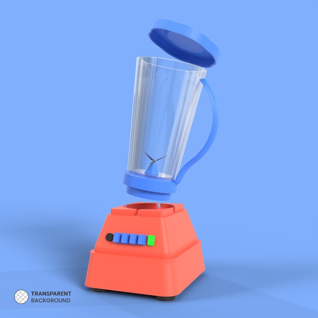 Mixer grinder icon Isolated 3d render Illustration