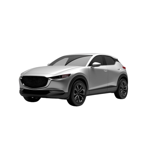 Free PSD modern car isolated