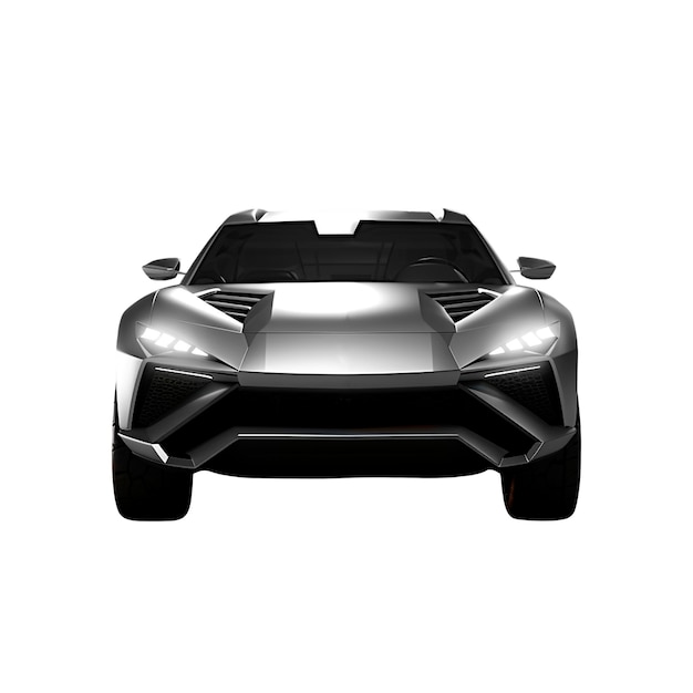 Free PSD modern car isolated