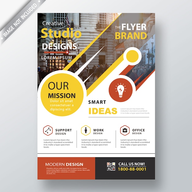 modern leaflet template