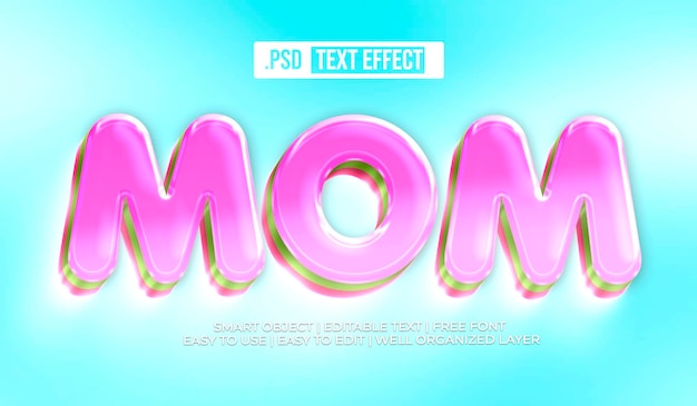 Mom Text Style Effect