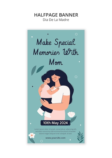 Mother's day template design