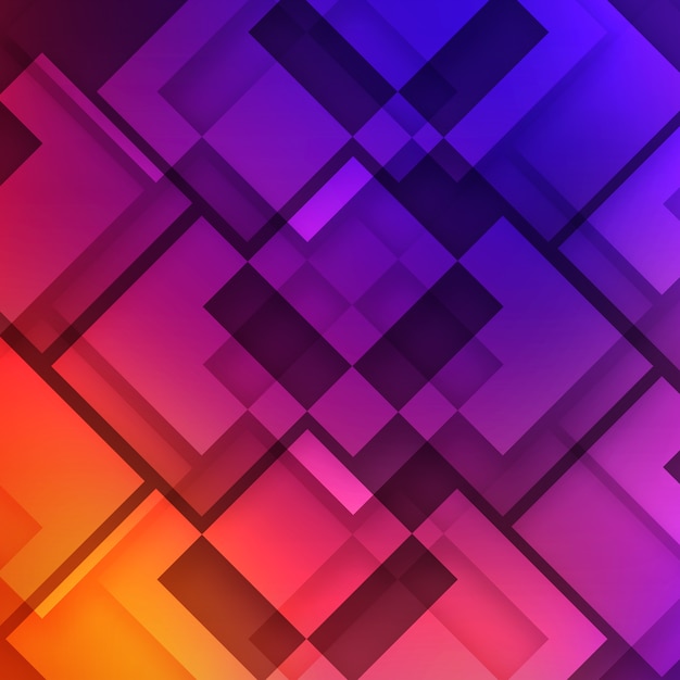 Free PSD multicolor geometric background