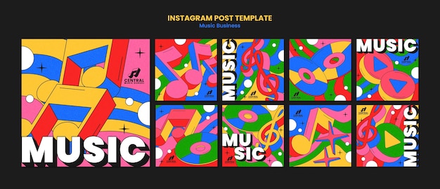 Music entertainment  instagram posts