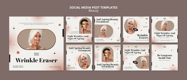 Music template design of instagram post