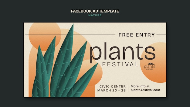 Free PSD nature  template design