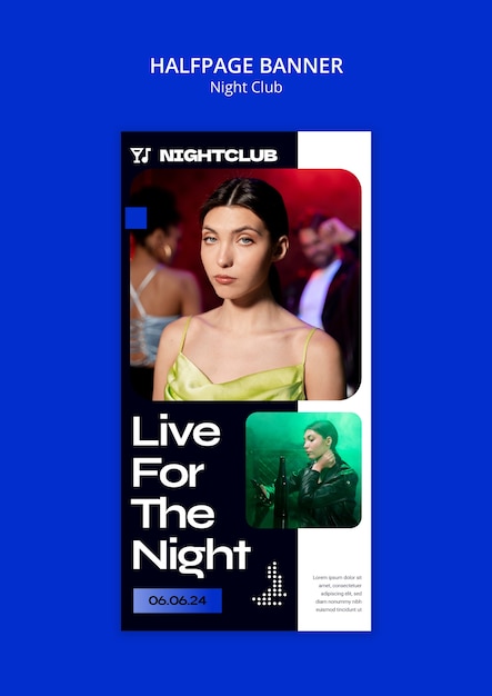 Night club fun template