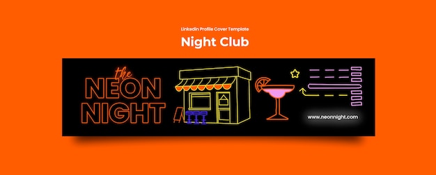 Night club template design